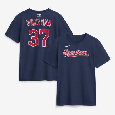 Men's MLB Nike Travis Bazzana Cleveland Guardians Name & Number T-Shirt