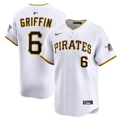 Men's MLB Nike Konnor Griffin Pittsburgh Pirates Home Limited Jersey