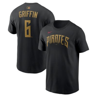 Men's MLB Nike Konnor Griffin Pittsburgh Pirates 2026 City Connect Name & Number T-Shirt