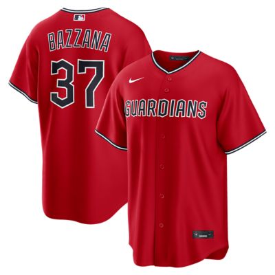 Men's MLB Nike Travis Bazzana Cleveland Guardians Alternate Replica Jersey