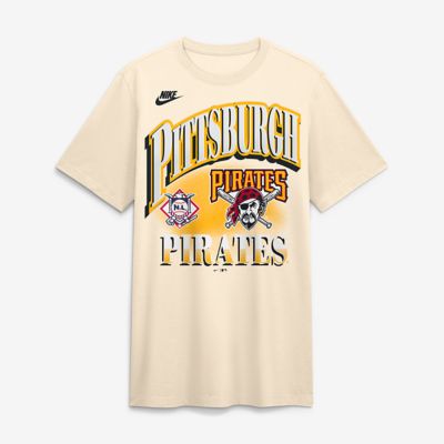 Men's MLB Nike Pittsburgh Pirates Vintage Tri-Blend T-Shirt