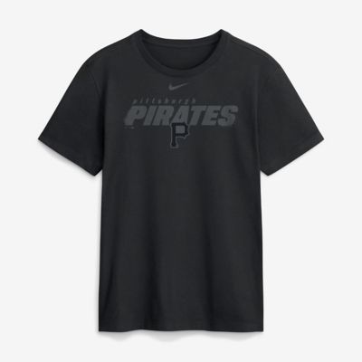 Men's MLB Nike Pittsburgh Pirates Tonal Club T-Shirt, Black, 2XL