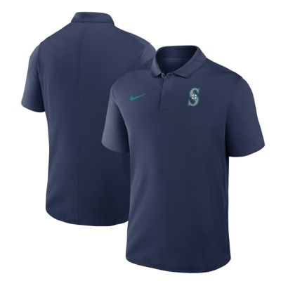 Men's MLB Nike Seattle Mariners Dri-FIT Victory Polo, Navy Blue