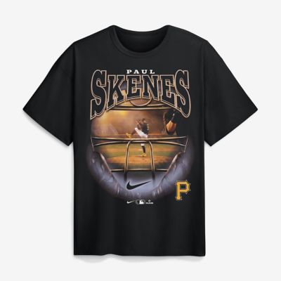 Men's MLB Nike Paul Skenes Pittsburgh Pirates Max90 Graphic T-Shirt