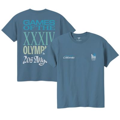 Men's IOC Fanatics LA28 Bluebell Collection T-Shirt, Navy Blue, 2XL