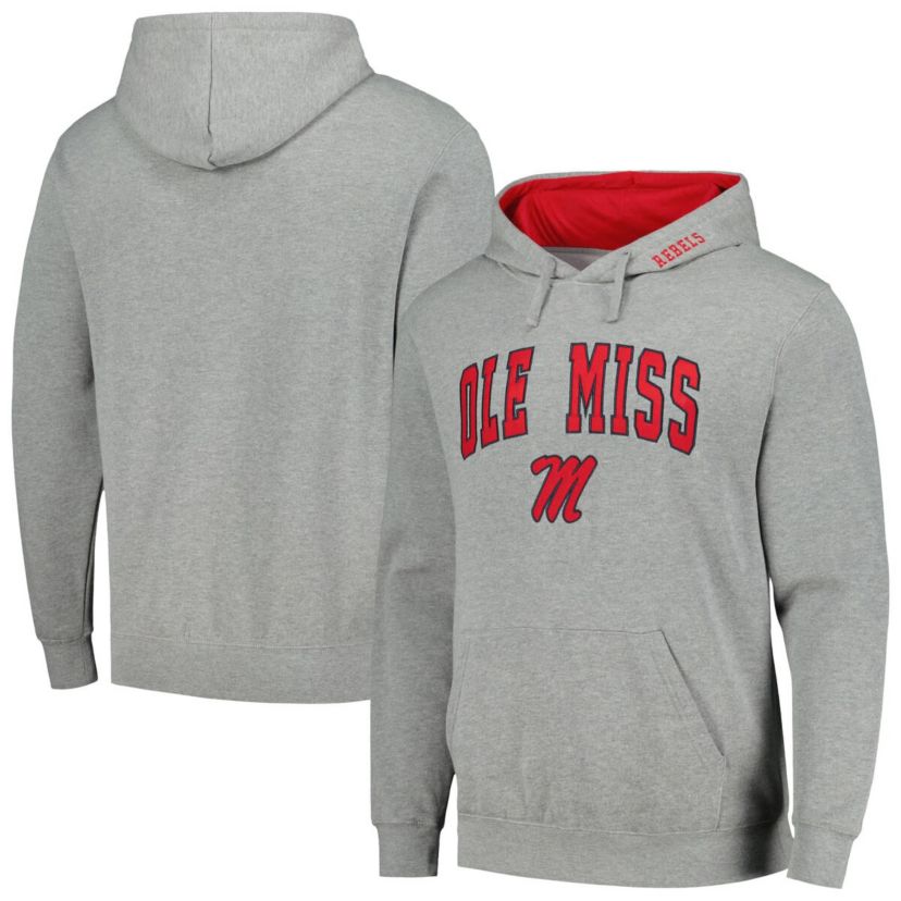 NCAA Ole Miss Rebels Arch & Logo 3.0 Pullover Hoodie