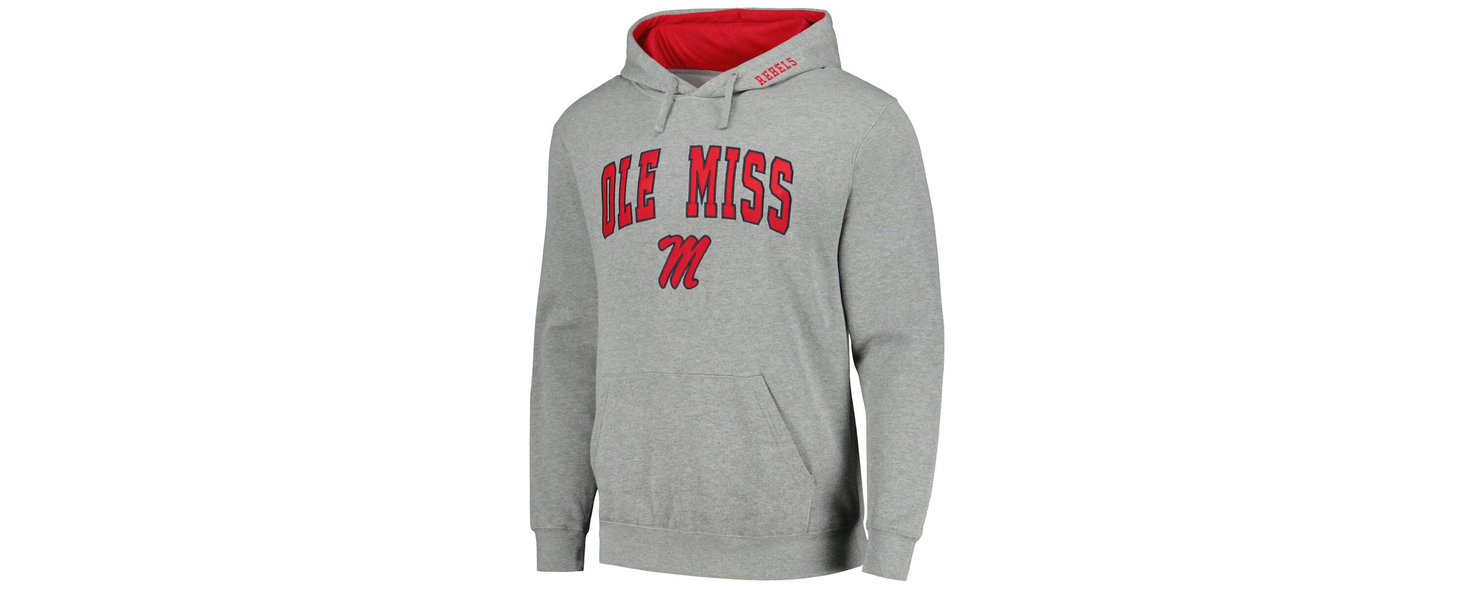 NCAA Ole Miss Rebels Arch & Logo 3.0 Pullover Hoodie
