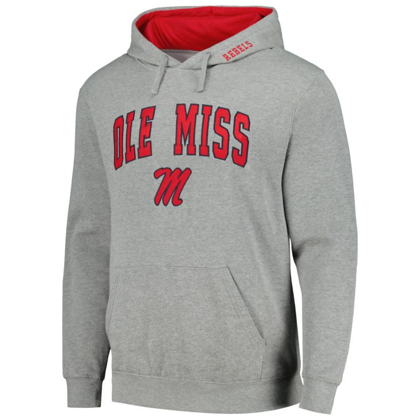 NCAA Ole Miss Rebels Arch & Logo 3.0 Pullover Hoodie