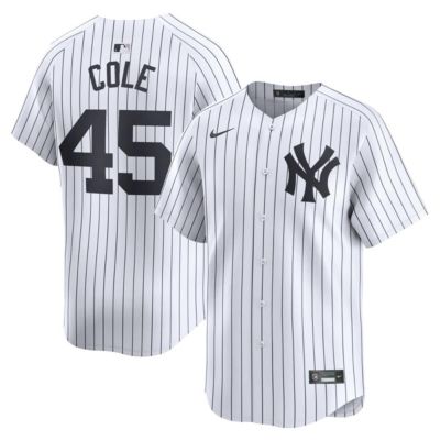 Men's MLB Nike Gerrit Cole New York Yankees Home Limited Player Jersey