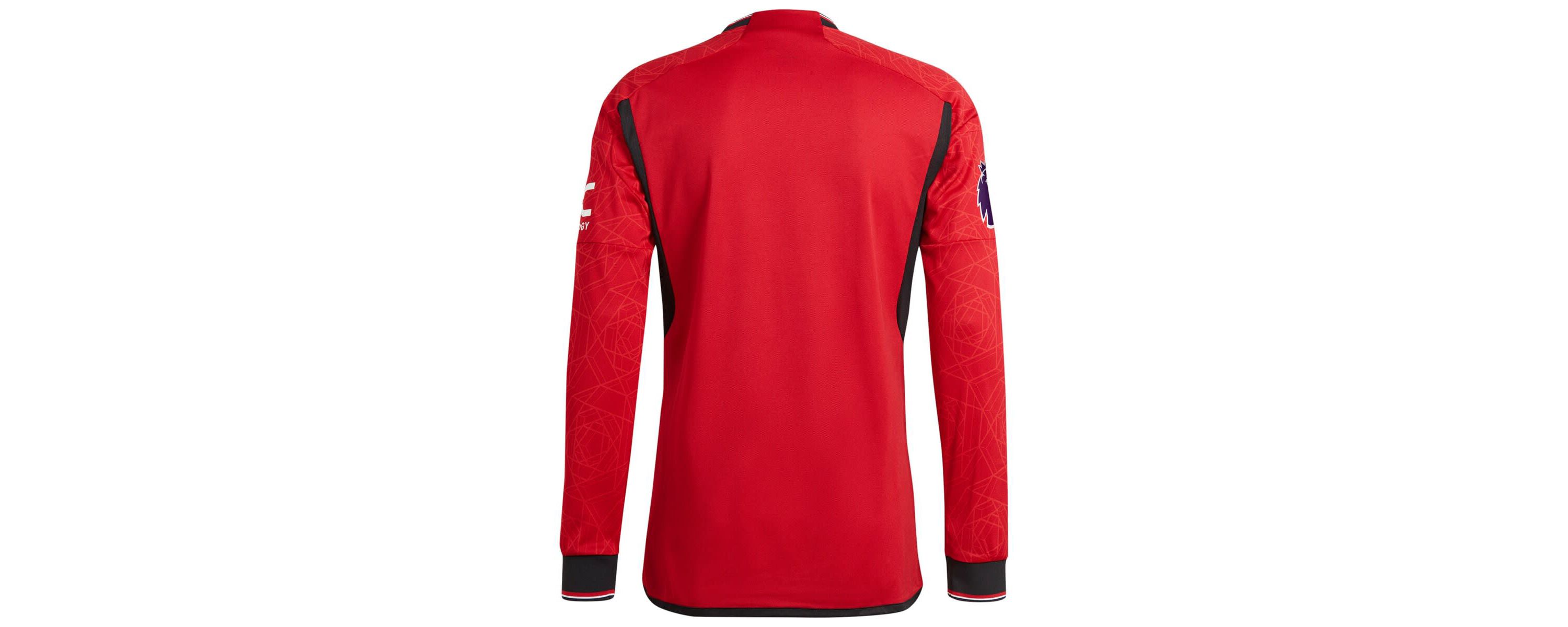 International Clubs Manchester United 2023/24 Home Authentic Long Sleeve Jersey
