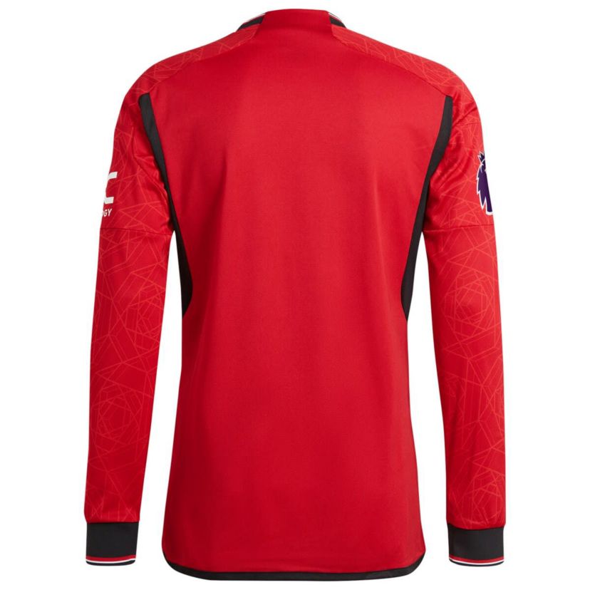 International Clubs Manchester United 2023/24 Home Authentic Long Sleeve Jersey