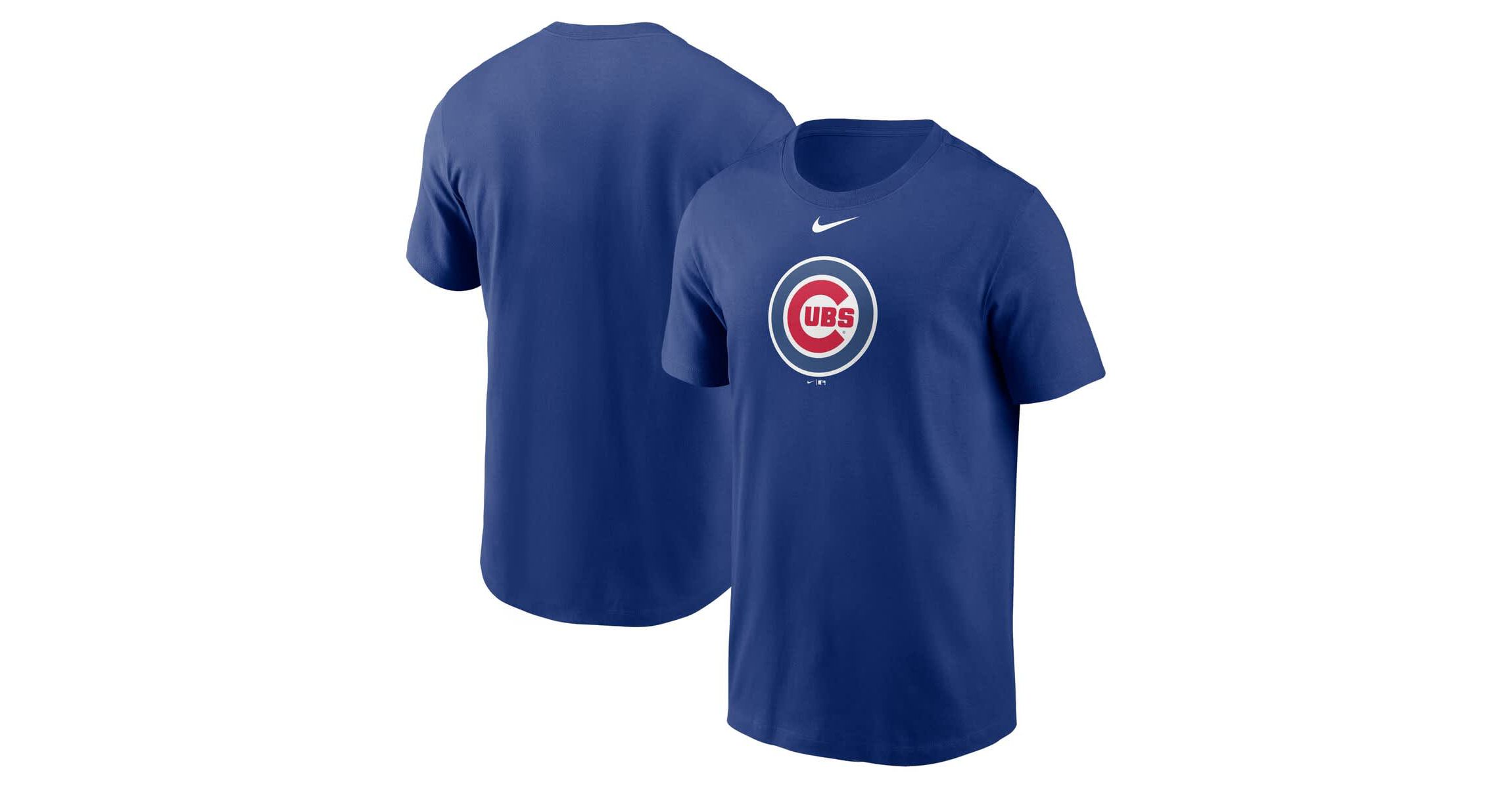MLB Nike Chicago Cubs Fuse Logo T-Shirt