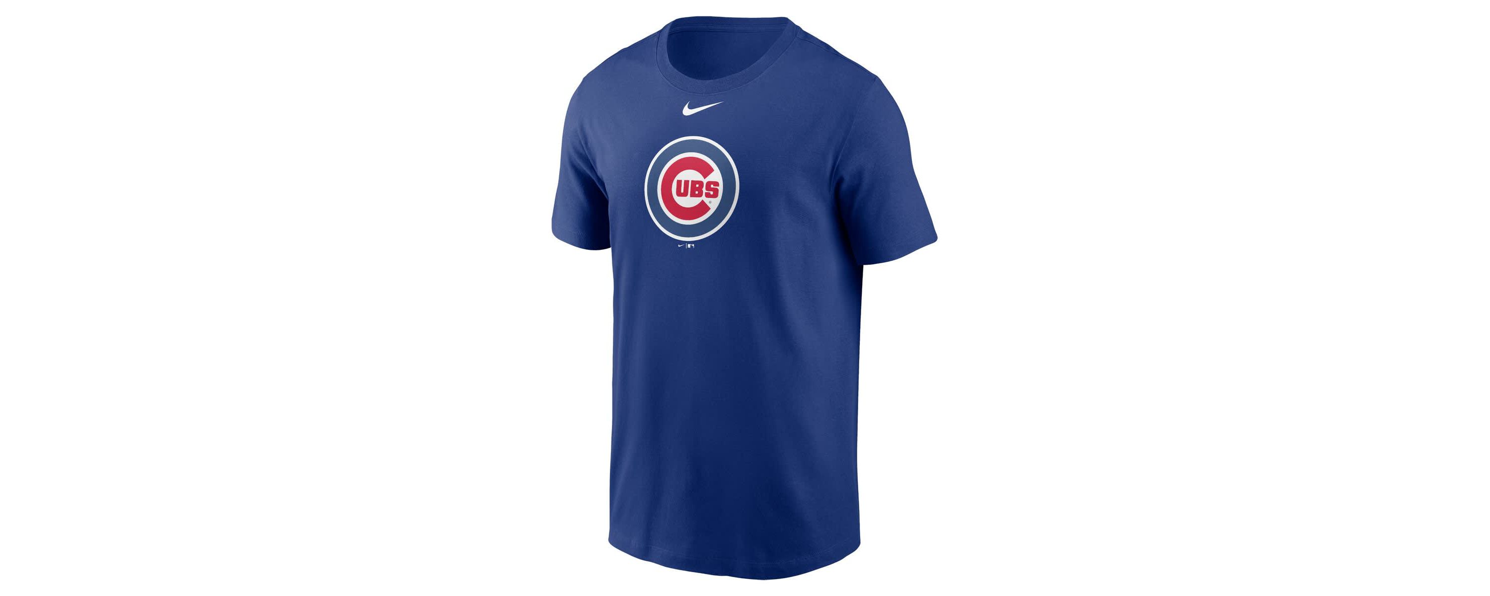 MLB Nike Chicago Cubs Fuse Logo T-Shirt