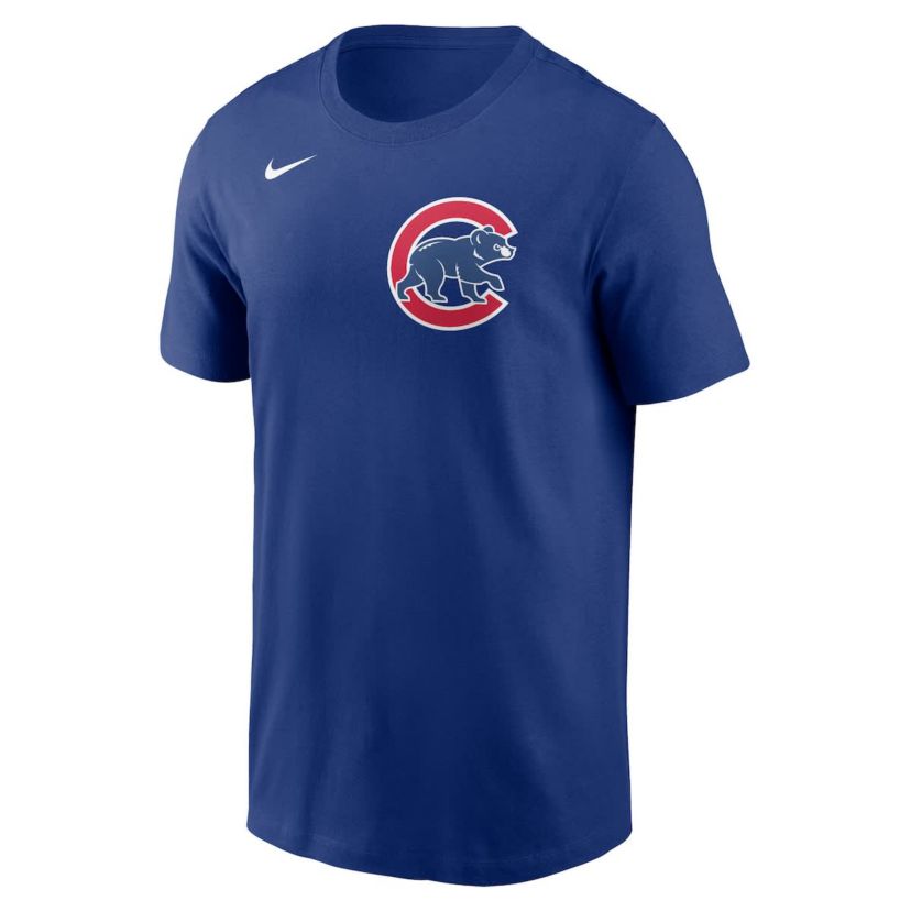 MLB Nike Chicago Cubs Fuse Wordmark T-Shirt