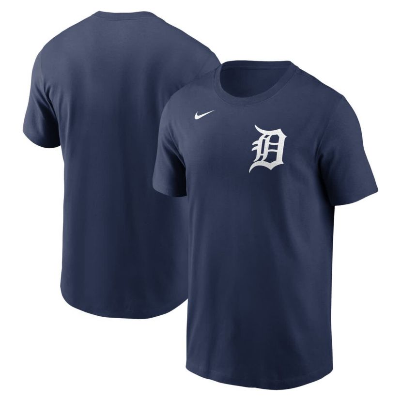 MLB Nike Detroit Tigers Fuse Wordmark T-Shirt