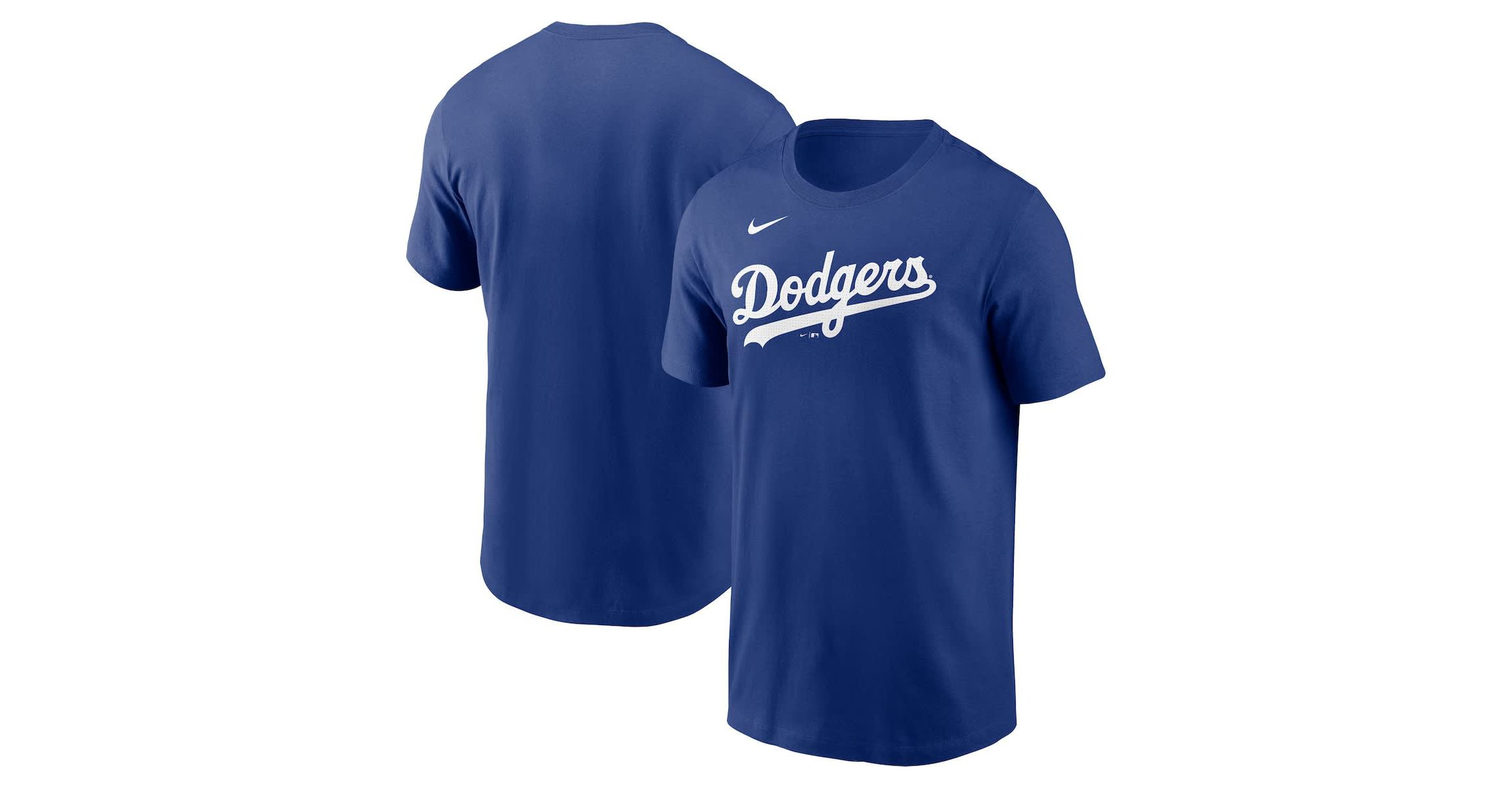 MLB Nike Los Angeles Dodgers Fuse Wordmark T-Shirt