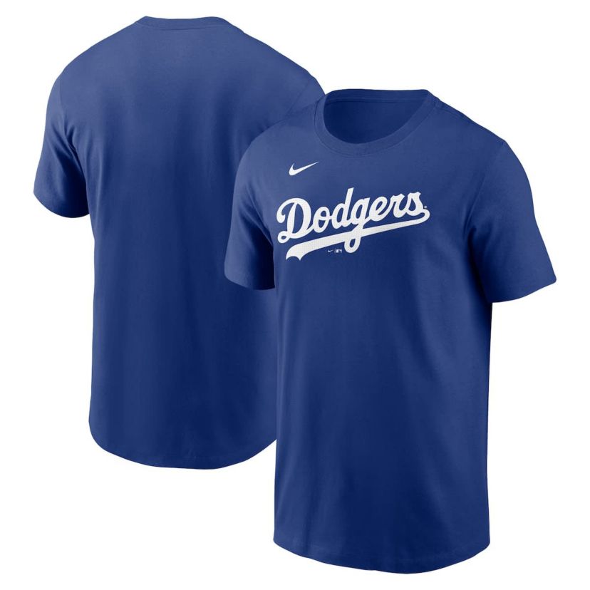MLB Nike Los Angeles Dodgers Fuse Wordmark T-Shirt