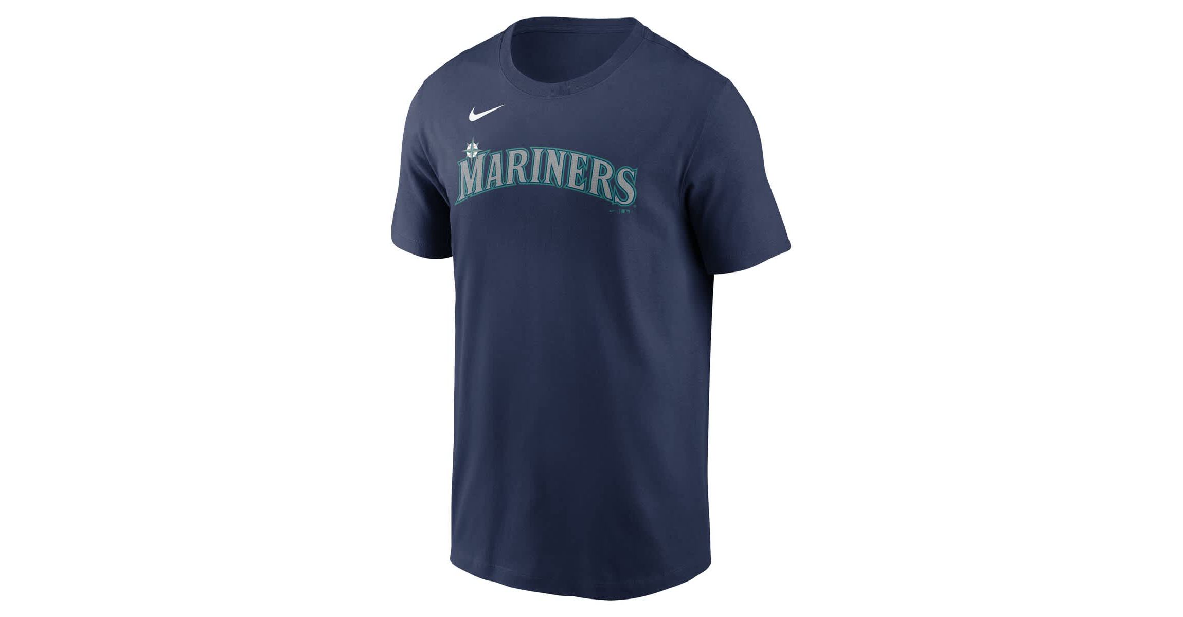 MLB Nike Seattle Mariners Fuse Wordmark T-Shirt