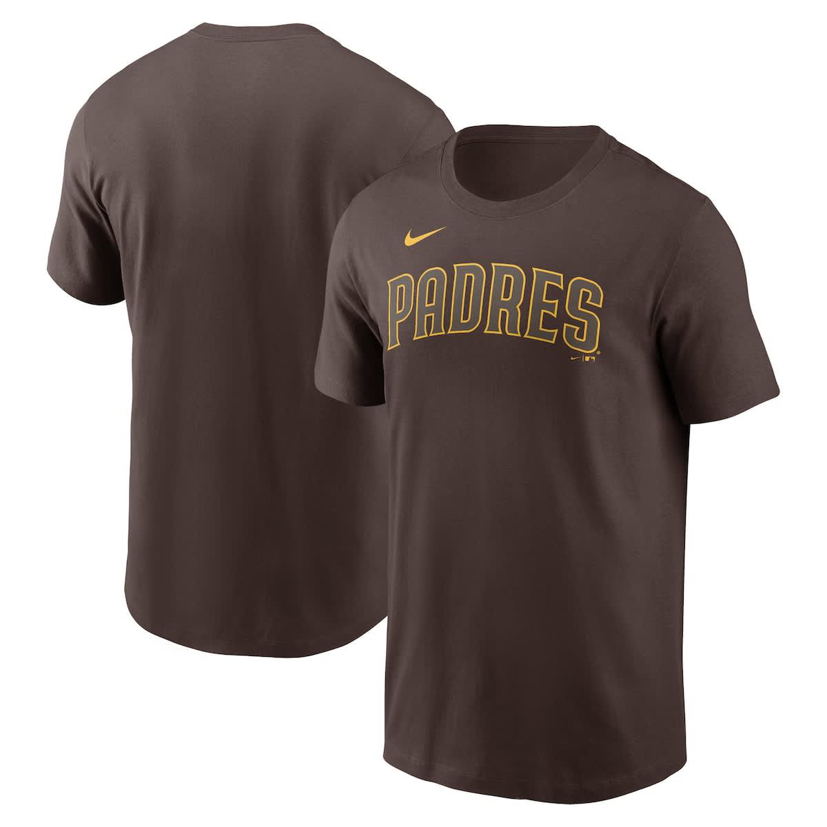 MLB Nike San Diego Padres Fuse Wordmark T-Shirt