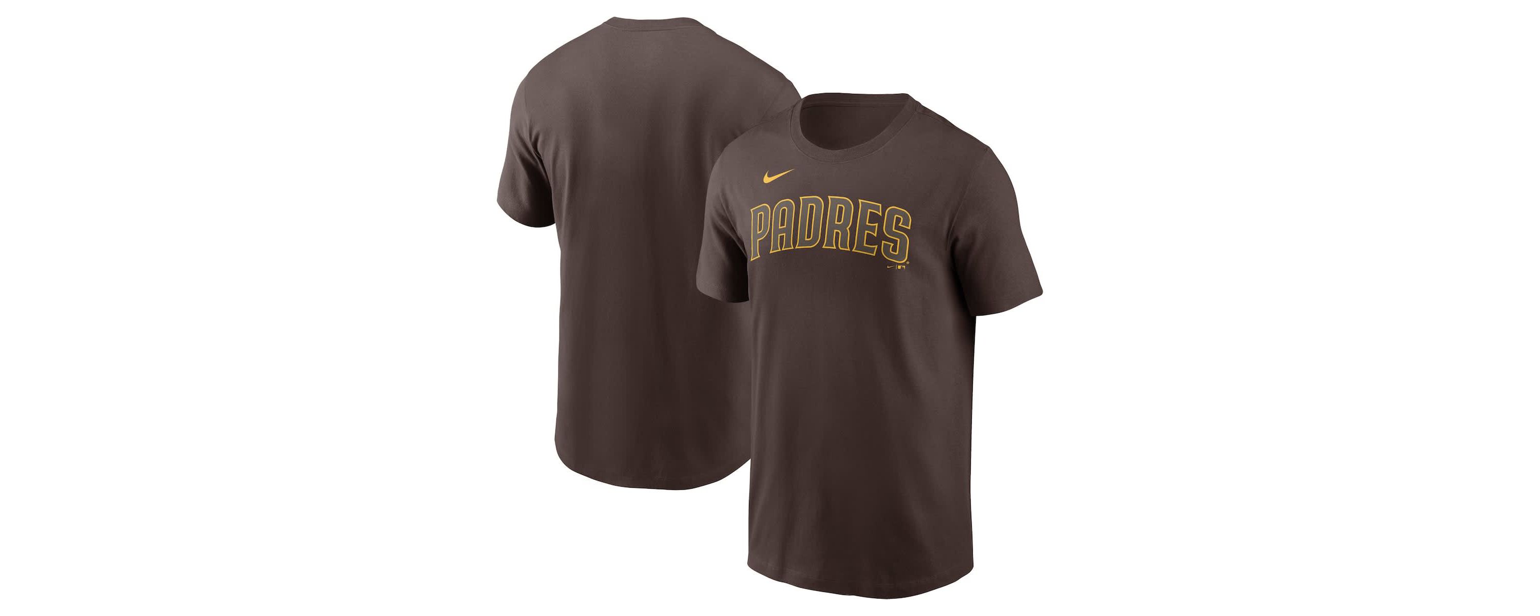 MLB Nike San Diego Padres Fuse Wordmark T-Shirt