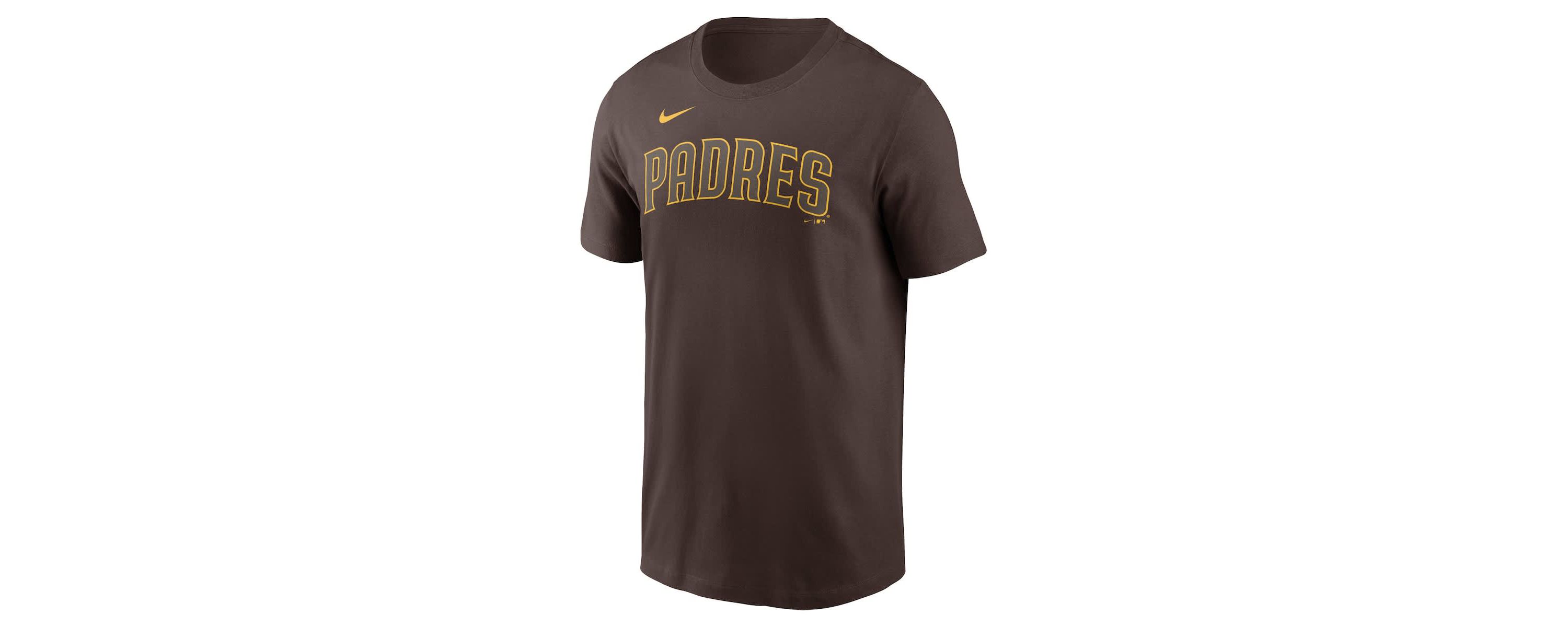 MLB Nike San Diego Padres Fuse Wordmark T-Shirt