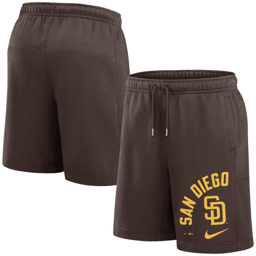 MLB Nike San Diego Padres Arched Kicker Shorts