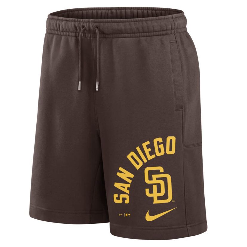 MLB Nike San Diego Padres Arched Kicker Shorts