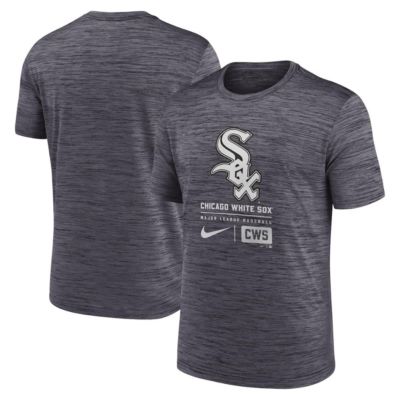 Men's Chicago White Sox MLB Nike Chicago Sox Large Logo Velocity T-Shirt