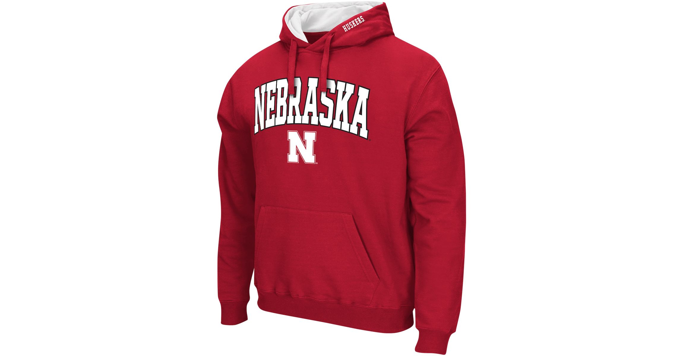 NCAA Nebraska Huskers Arch & Logo 3.0 Pullover Hoodie
