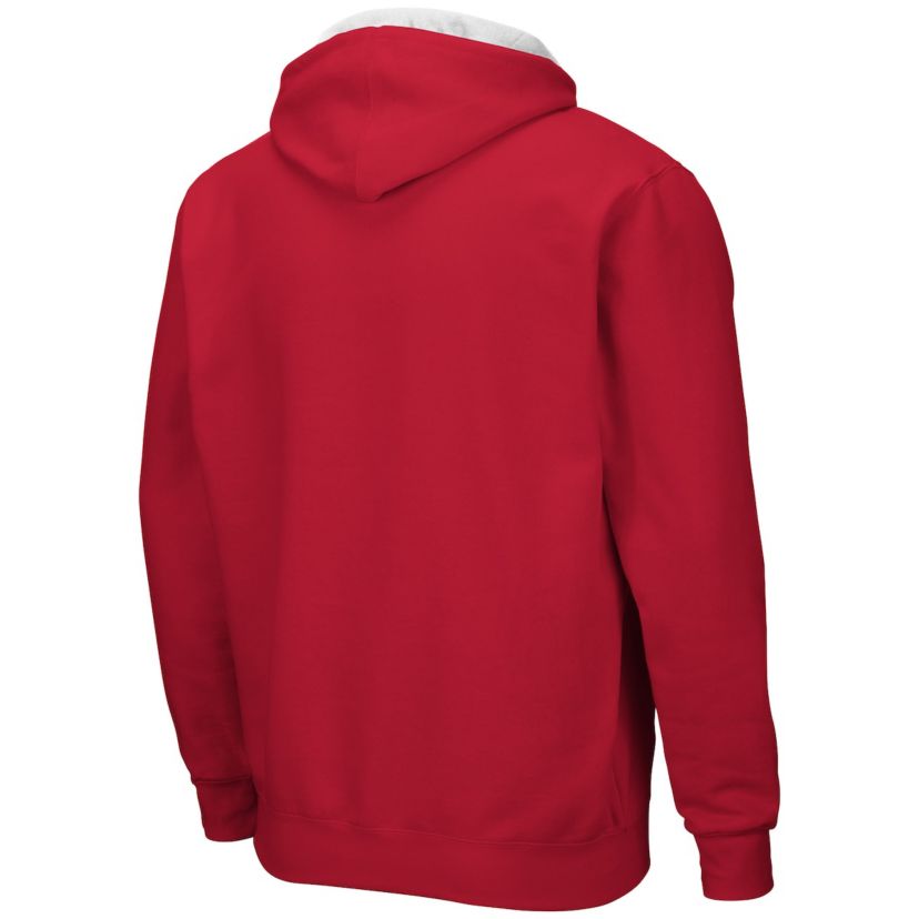 NCAA Nebraska Huskers Arch & Logo 3.0 Full-Zip Hoodie