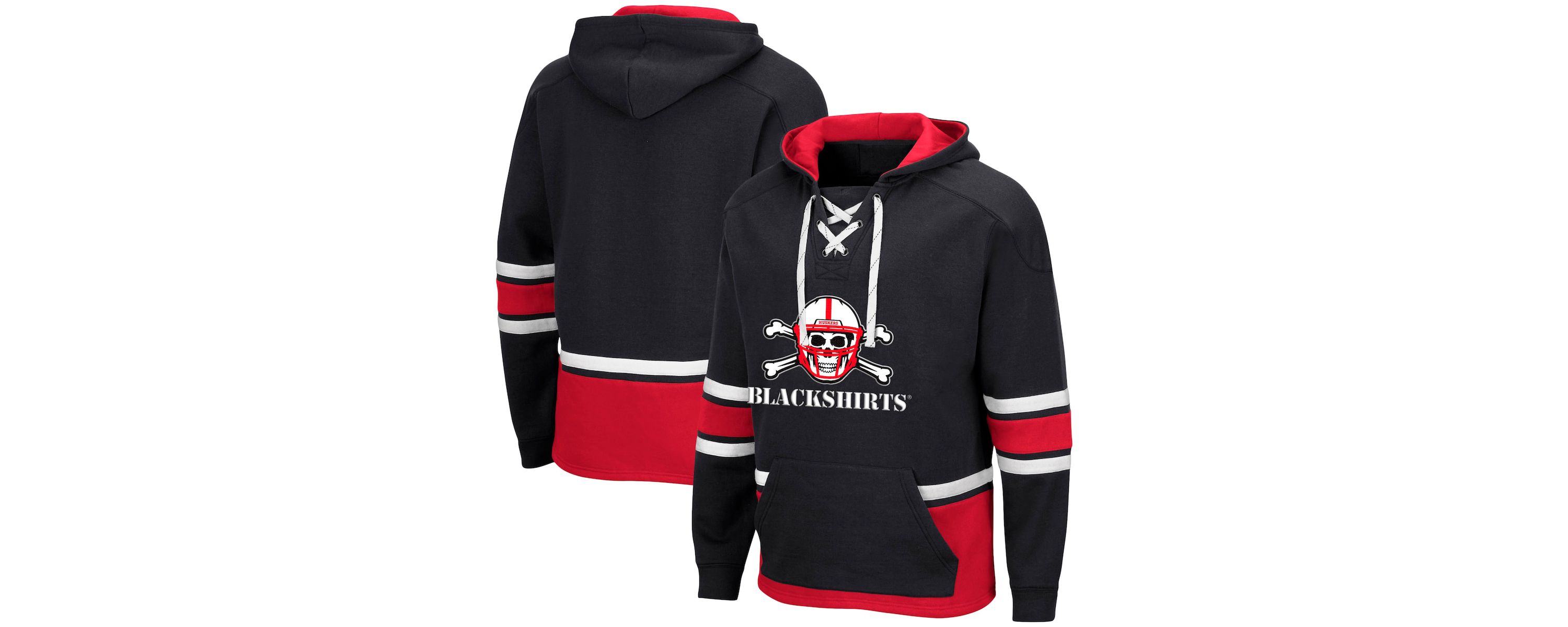 NCAA Nebraska Huskers Lace Up 3.0 Pullover Hoodie
