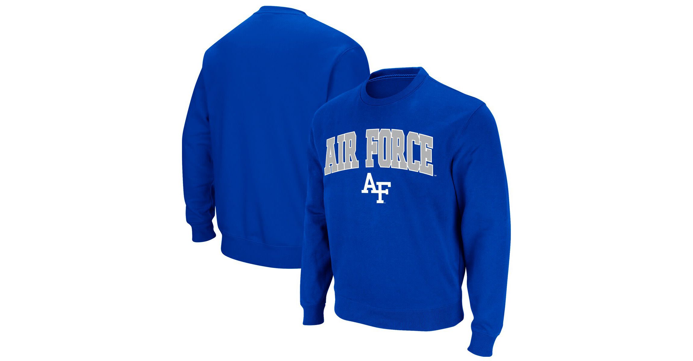 NCAA Air Force Falcons Arch & Logo Pullover Sweatshirt
