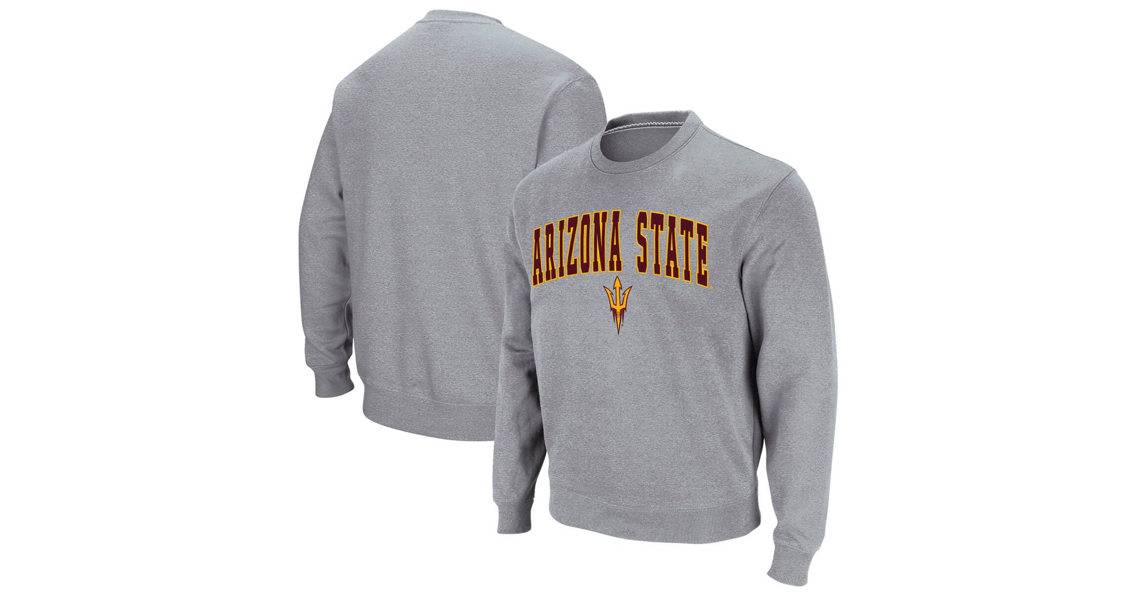NCAA Arizona State Sun Devils Arch & Logo Pullover Sweatshirt