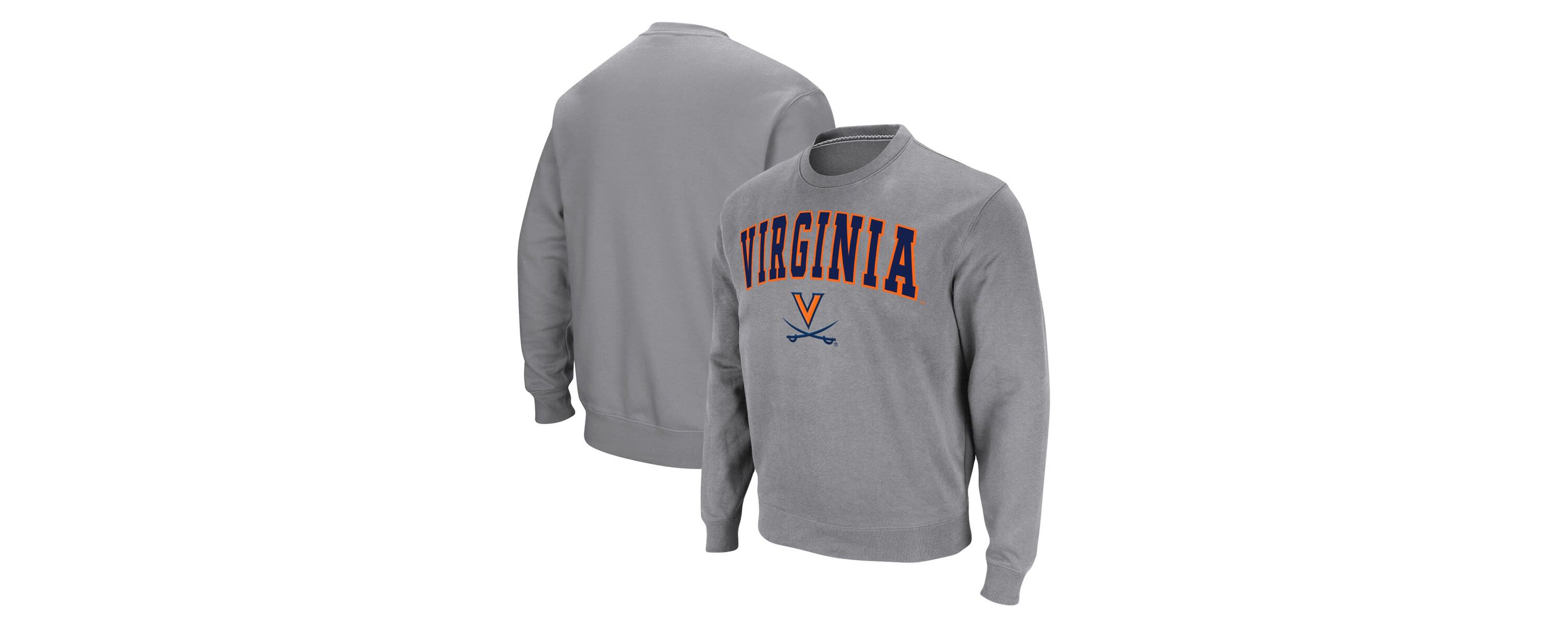 NCAA Virginia Cavaliers Arch & Logo Pullover Sweatshirt