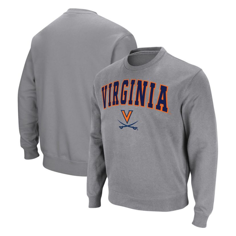 NCAA Virginia Cavaliers Arch & Logo Pullover Sweatshirt