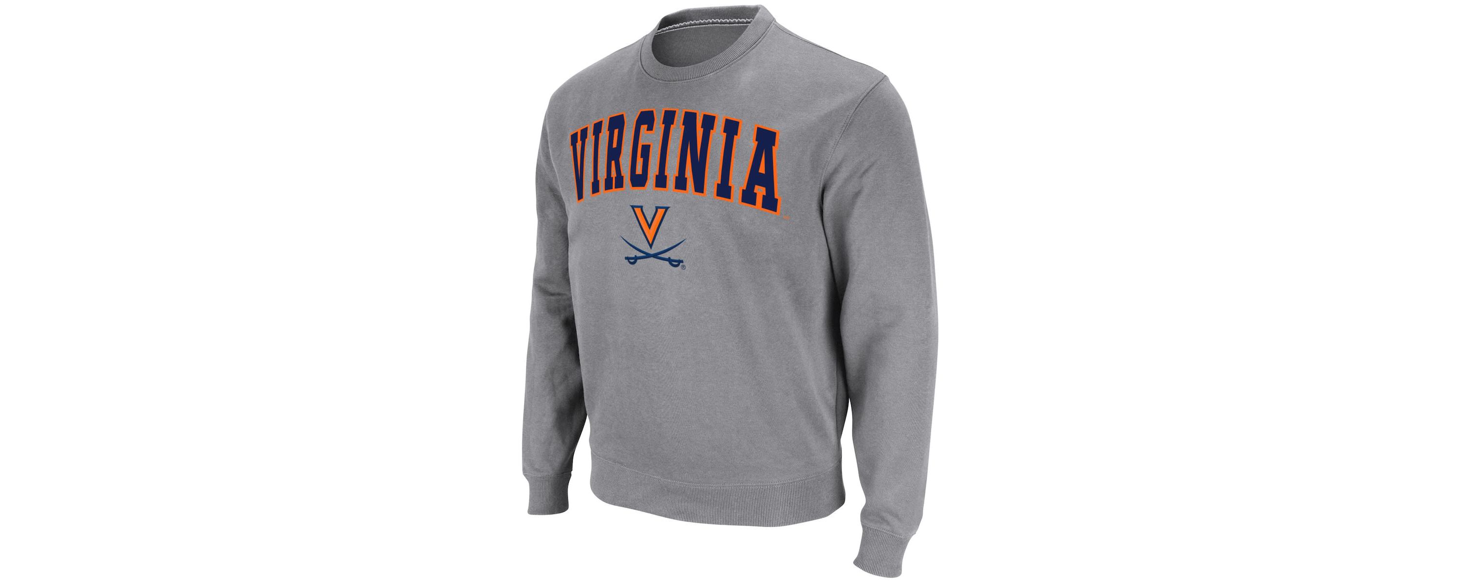 NCAA Virginia Cavaliers Arch & Logo Pullover Sweatshirt