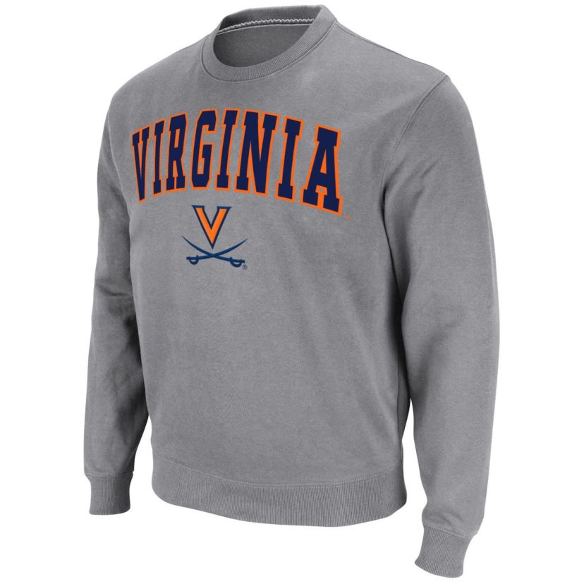 NCAA Virginia Cavaliers Arch & Logo Pullover Sweatshirt
