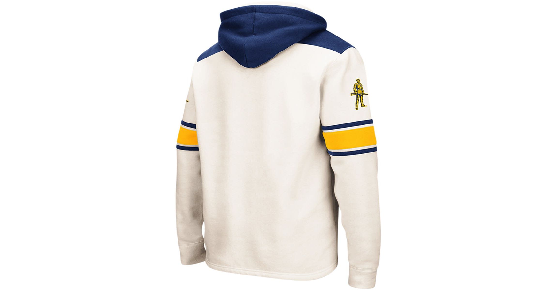 NCAA West Virginia Mountaineers 2.0 Lace-Up Pullover Hoodie