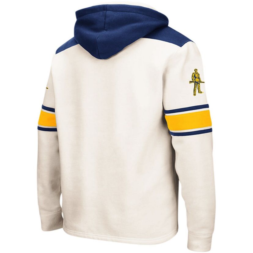 NCAA West Virginia Mountaineers 2.0 Lace-Up Pullover Hoodie