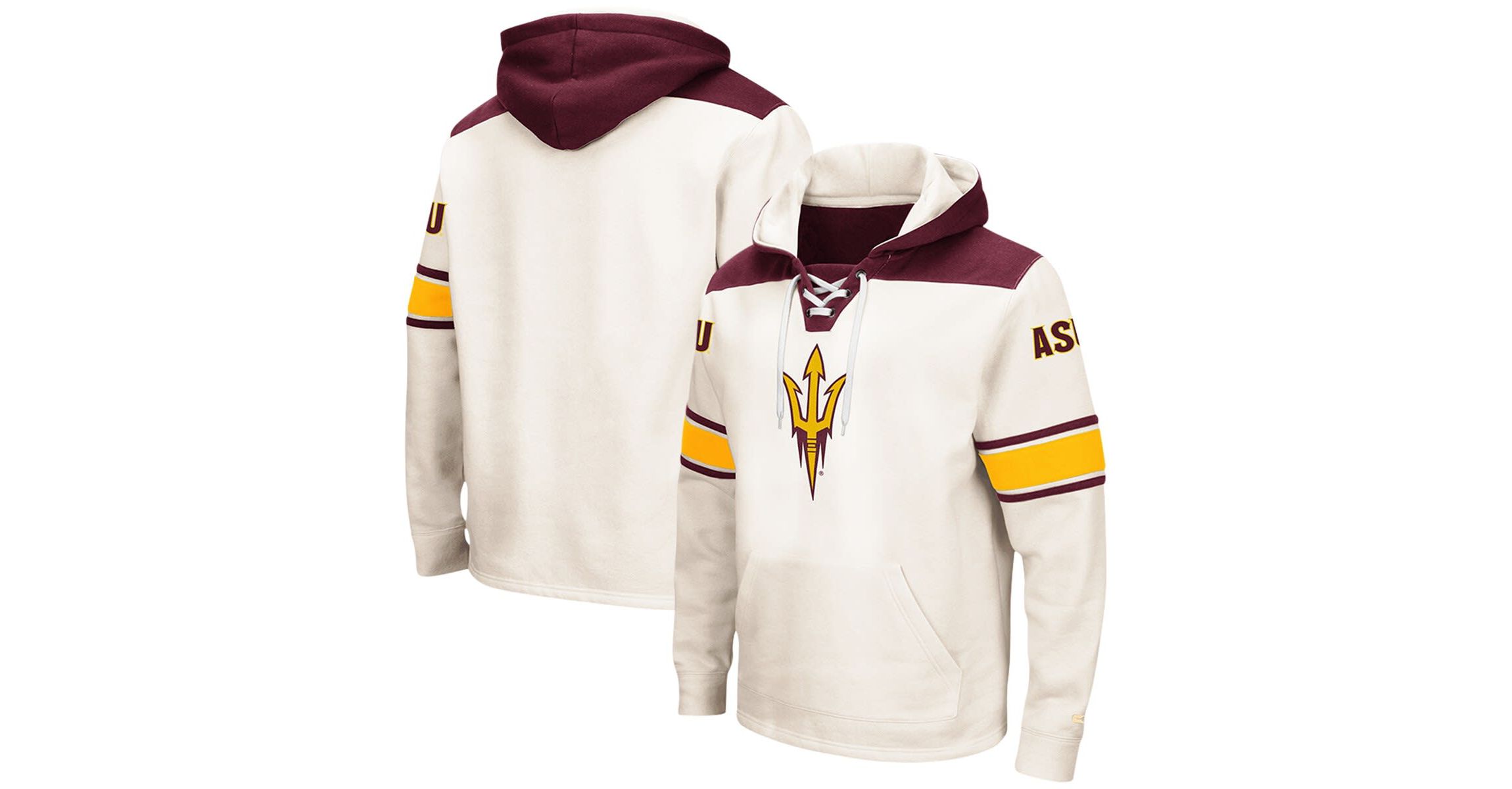 NCAA Arizona State Sun Devils 2.0 Lace-Up Pullover Hoodie