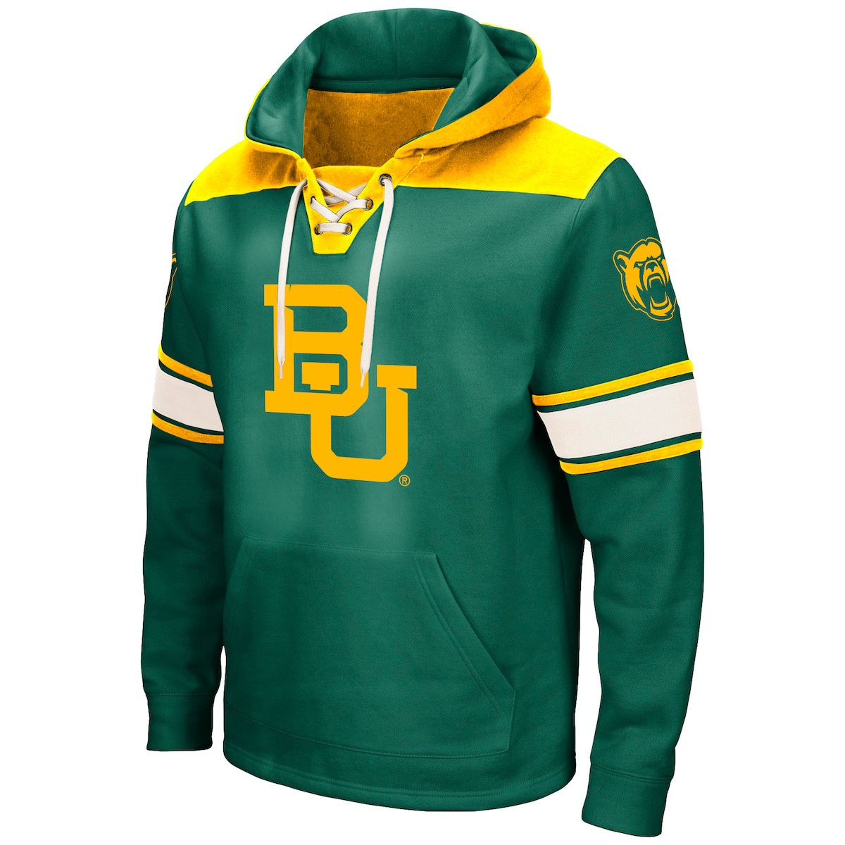 NCAA Baylor Bears 2.0 Lace-Up Pullover Hoodie