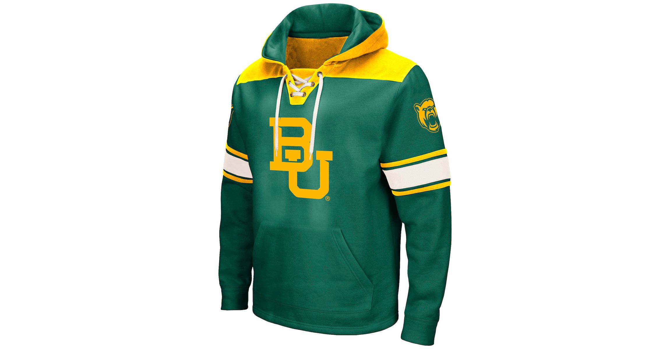 NCAA Baylor Bears 2.0 Lace-Up Pullover Hoodie