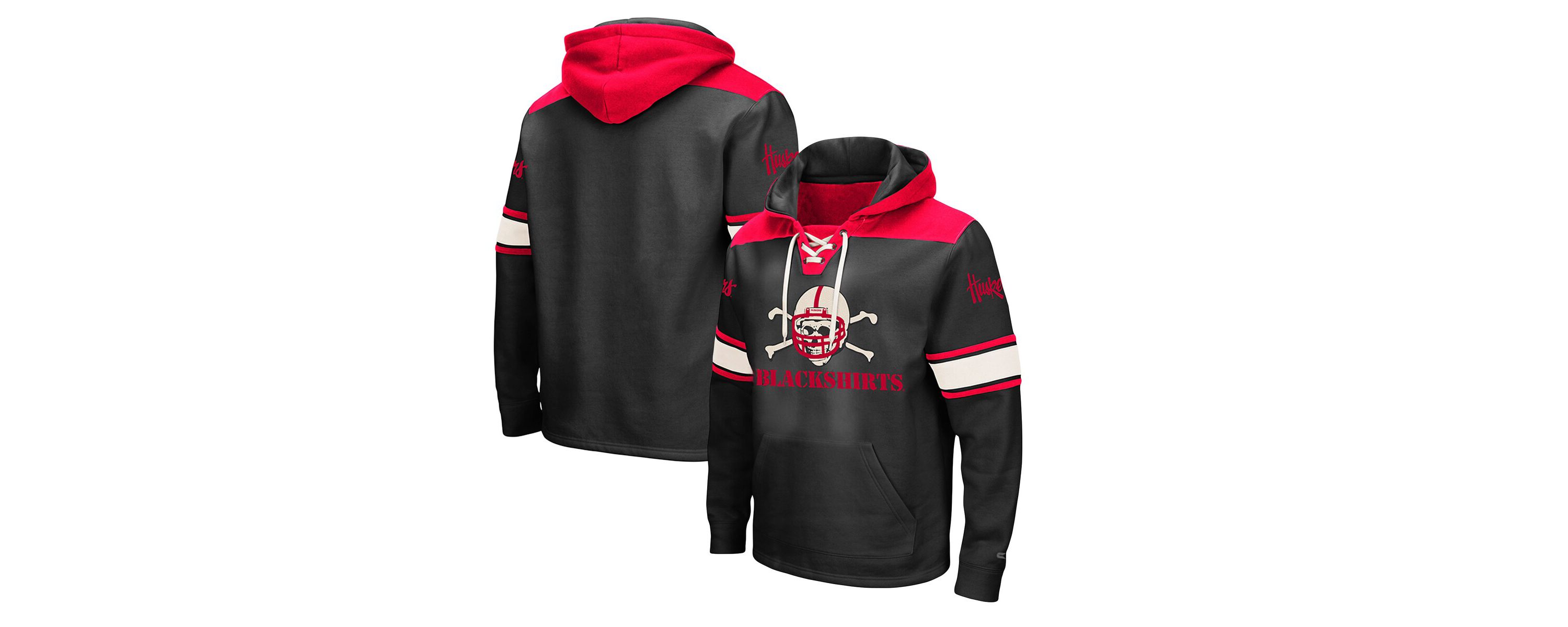 NCAA Nebraska Huskers 2.0 Lace-Up Pullover Hoodie