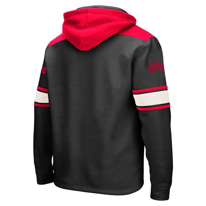 NCAA Nebraska Huskers 2.0 Lace-Up Pullover Hoodie