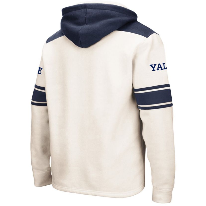 NCAA Yale Bulldogs 2.0 Lace-Up Pullover Hoodie
