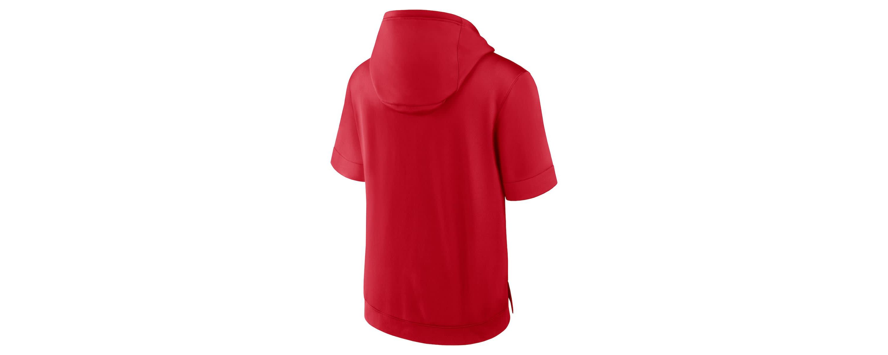 MLB Nike St. Louis Cardinals Tri Code Lockup Short Sleeve Pullover Hoodie