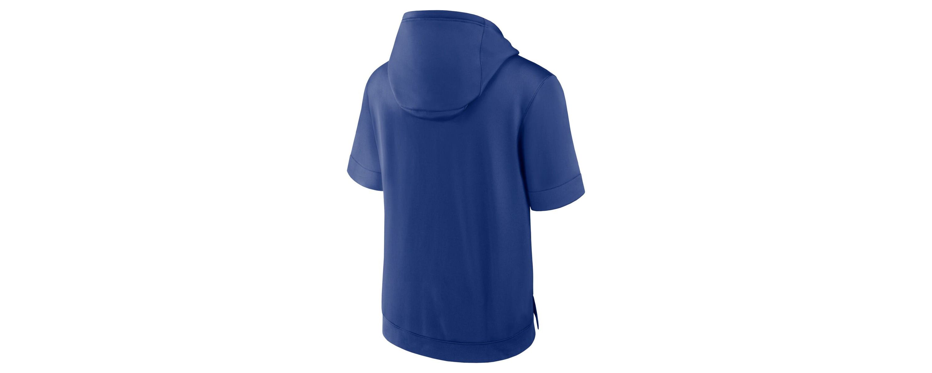 MLB Nike New York Mets Tri Code Lockup Short Sleeve Pullover Hoodie