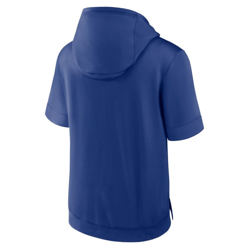 MLB Nike New York Mets Tri Code Lockup Short Sleeve Pullover Hoodie