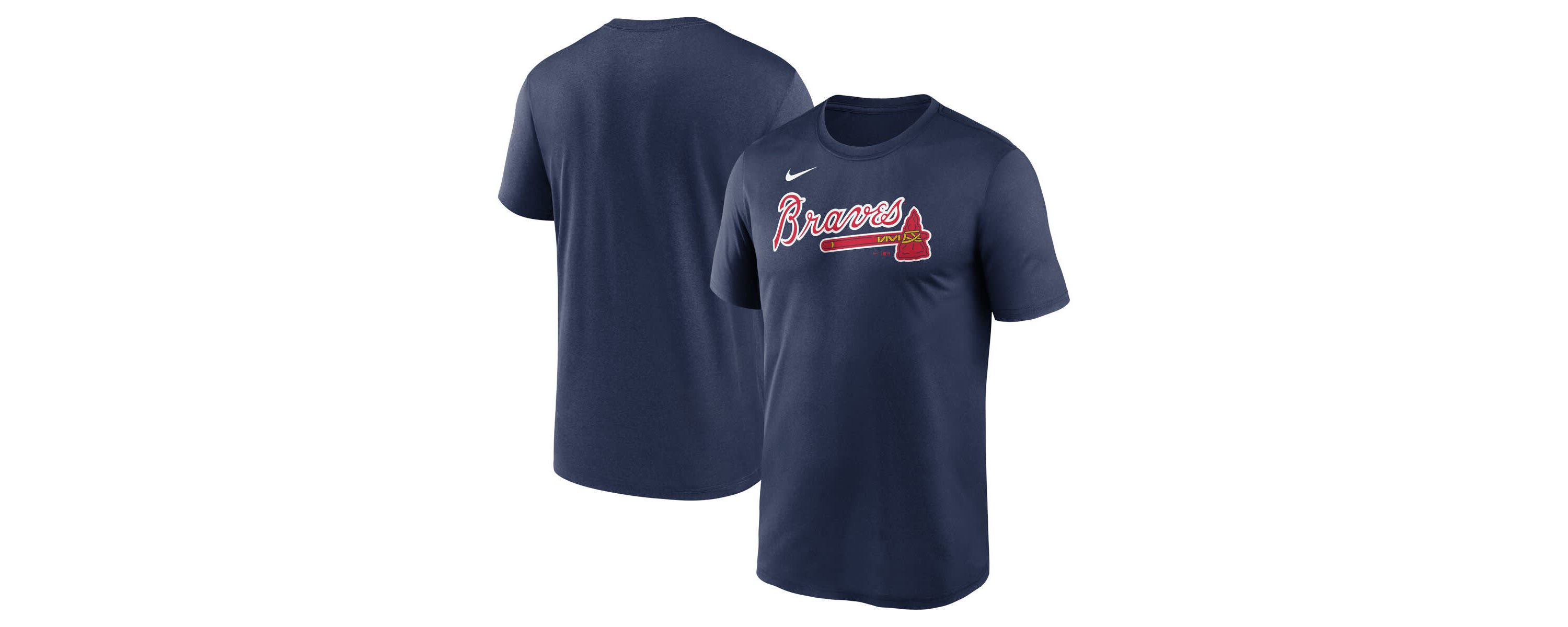 MLB Nike Atlanta Braves Legend Fuse Wordmark T-Shirt