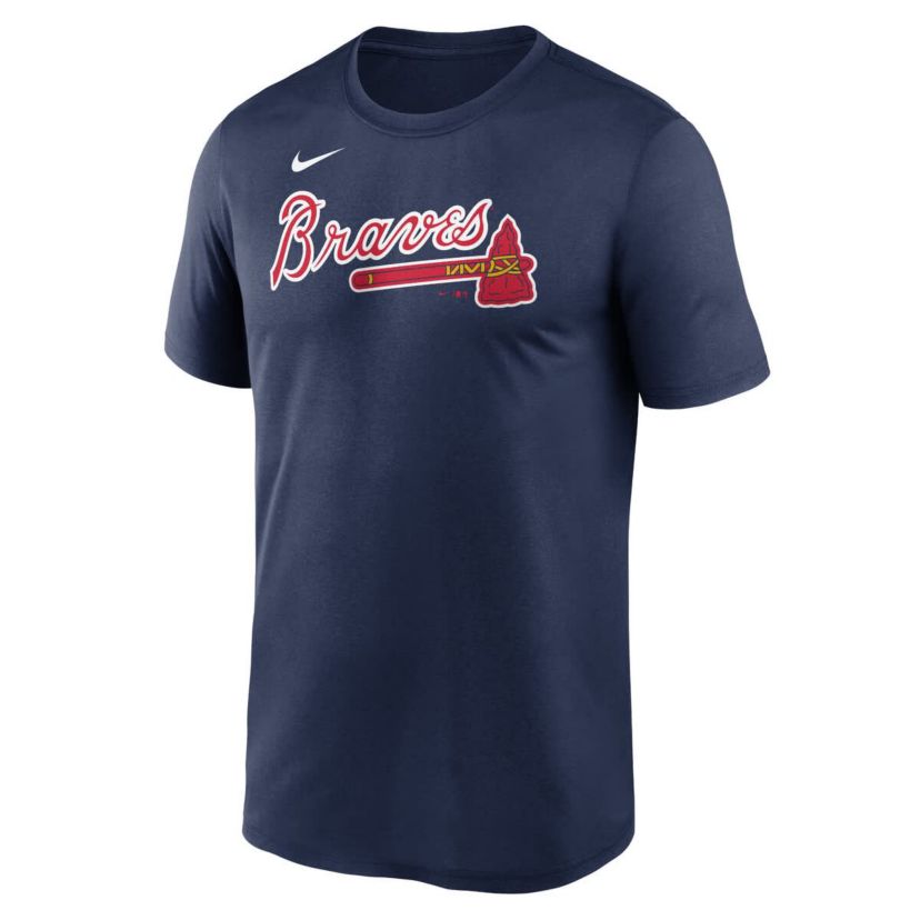 MLB Nike Atlanta Braves Legend Fuse Wordmark T-Shirt